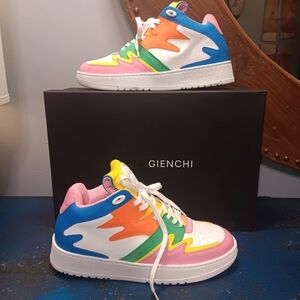 Metal Gienchi Leather ColorfulSneakers